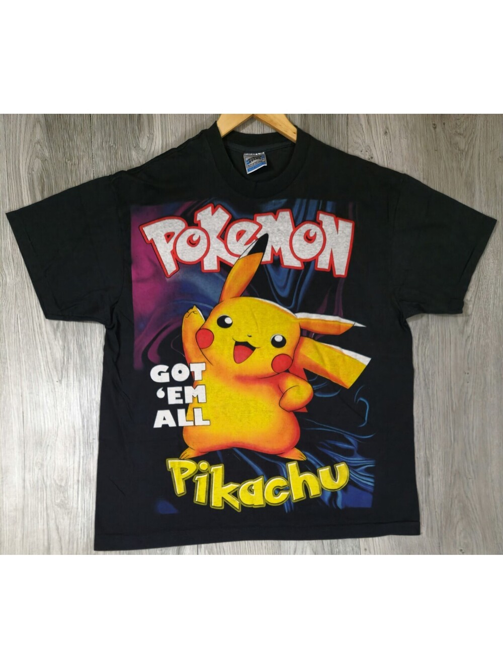 Nintendo Pokemon Promo Pikachu Legendary Birds AOP T Shirt Size XL #12
